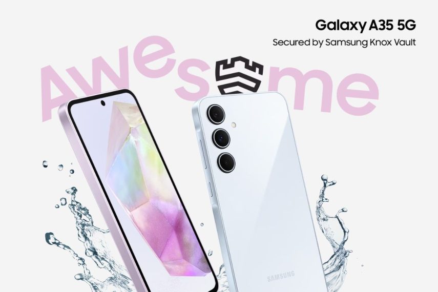 mise à jour Galaxy A35